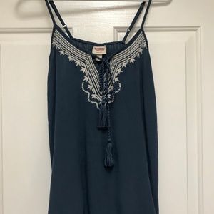 Embroidered Tank